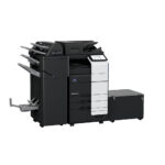 konica-bizub-minolta-C450I-ksero-kolor-A3-drukarka-skaner-panel-finisher